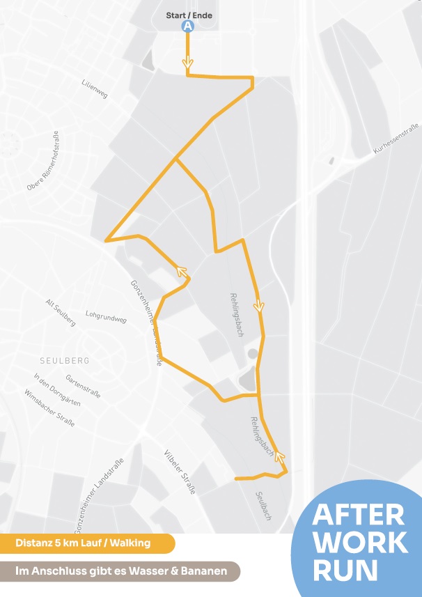 Streckenverlauf, Änderungen vorbehalten